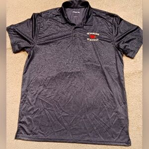 WYOMING WHISKEY Sport Tek Polo Golf Shirt Large Unworn